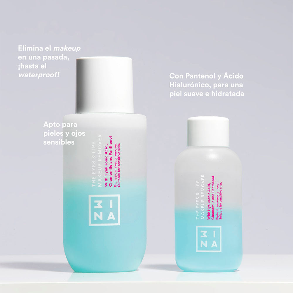 the eyes & lips makeup remover mini