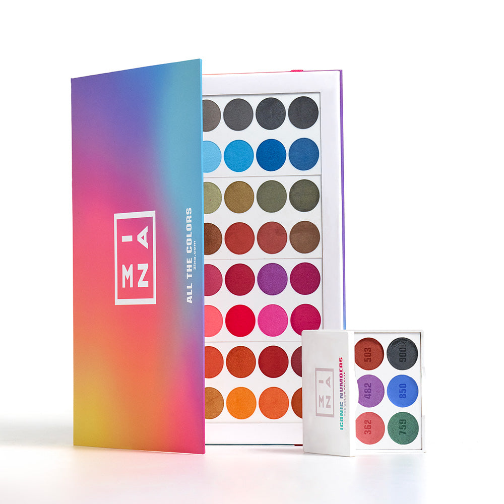 the color palette iconic numbers