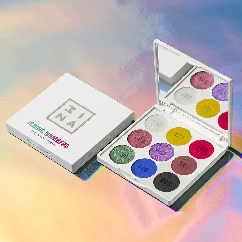 the color palette iconic numbers