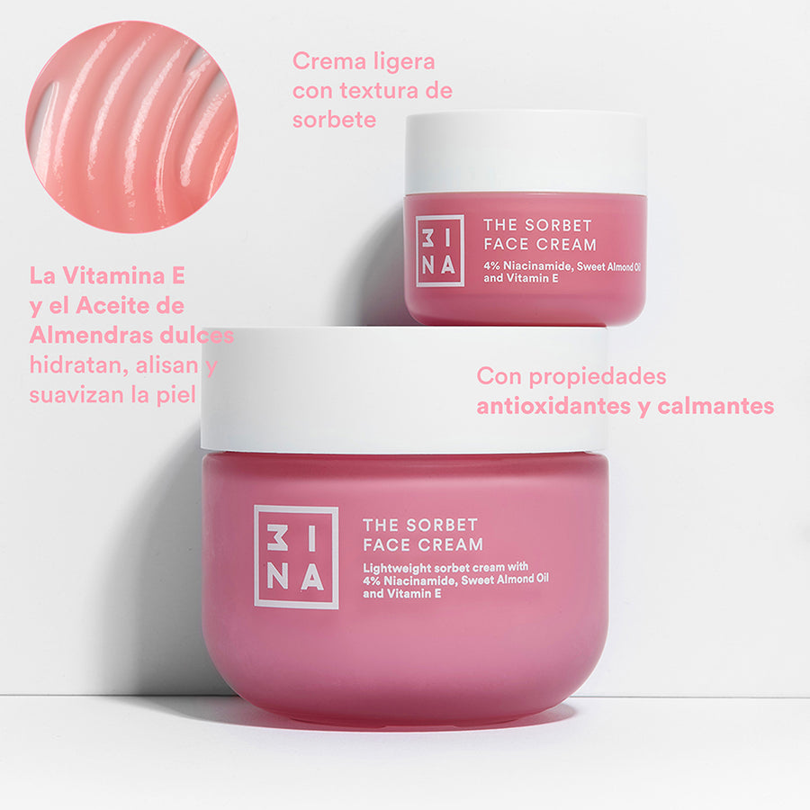 the sorbet face cream