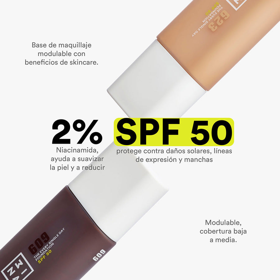 the every single day foundation spf 50 602