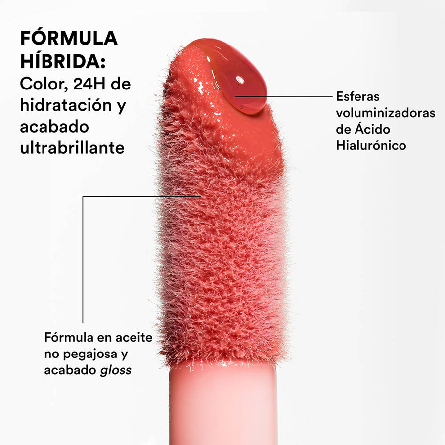 the color lip oil 254